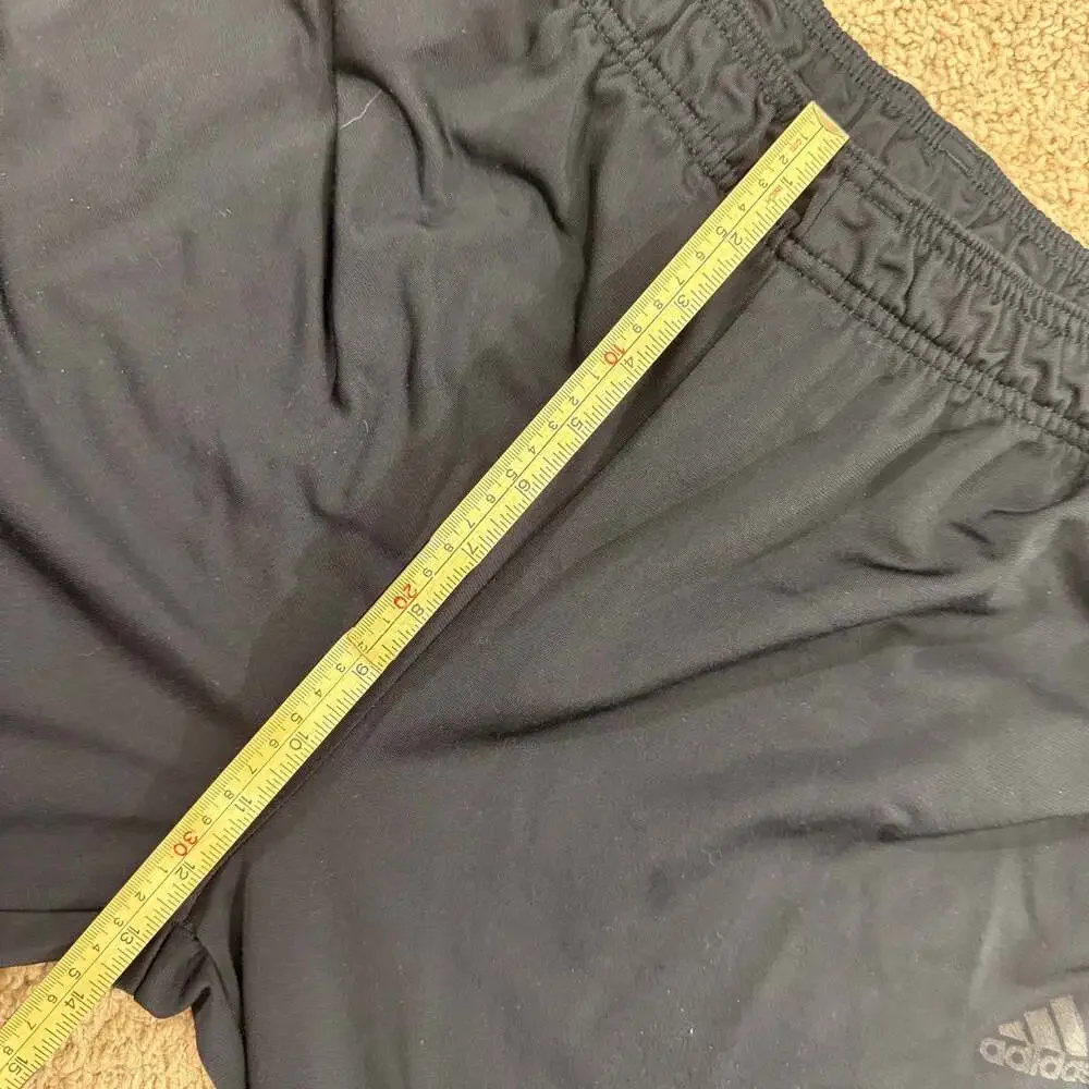 Adidas Primegreen Track Pants Mens 2XL Black 3 Stripe Athletic Jogger Pants